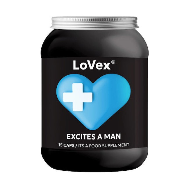 Excites A Man - LoVex 15 κάψουλες