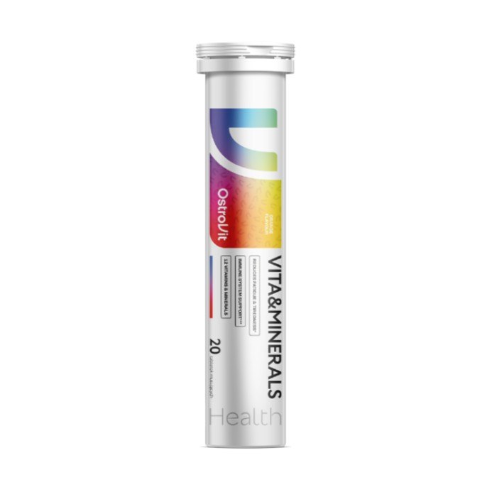 Vita&Minerals 20 tabs - OstroVit - Αναβράζοντες Ταμπλέτες