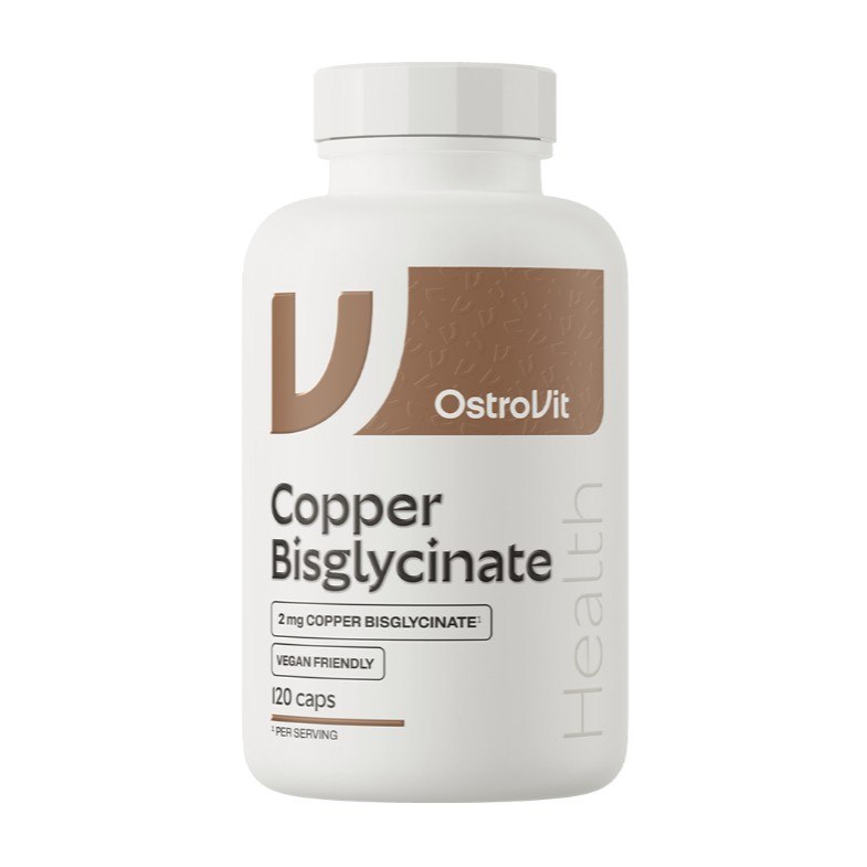 Ostrovit Copper Bisglycinate 120 caps - OstroVit - Pharmshop