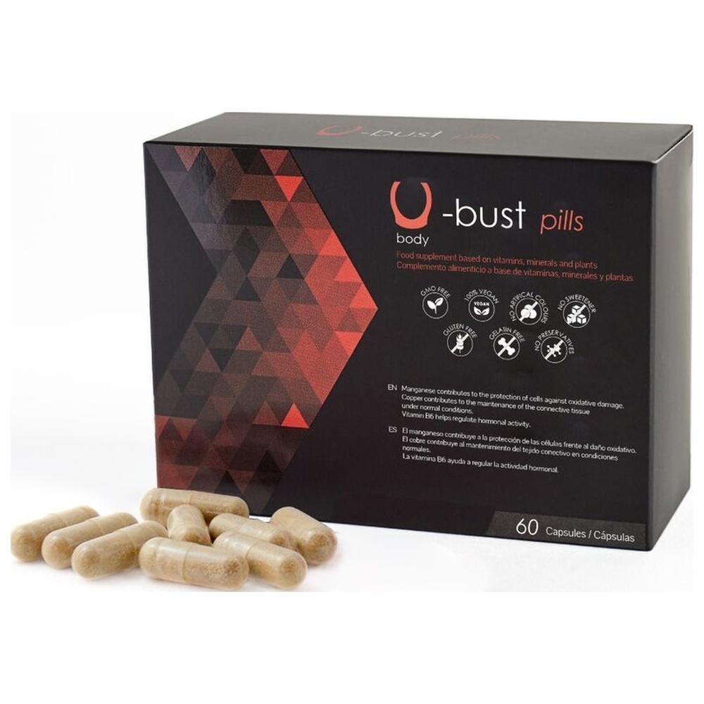 U-Bust Pills – 500Cosmetics 60 κάψουλες