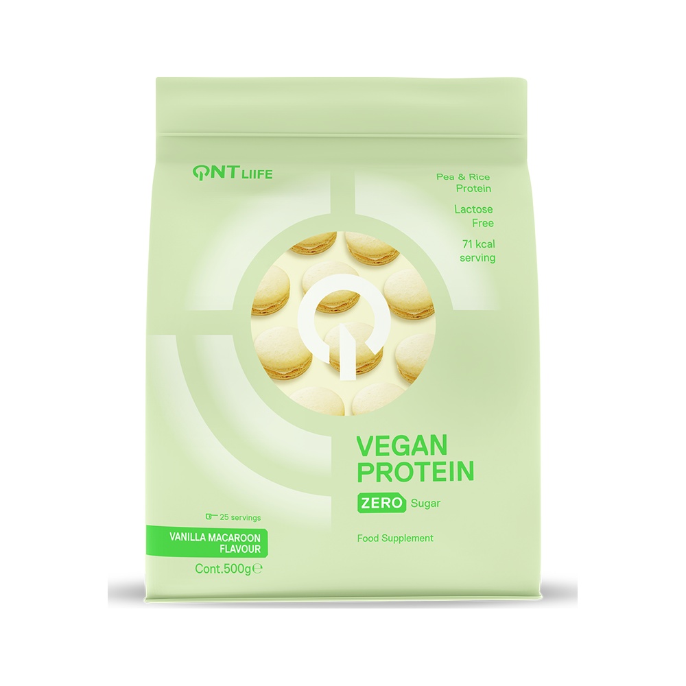 Vegan Protein 500 g – QNT Vanilla Macaroon