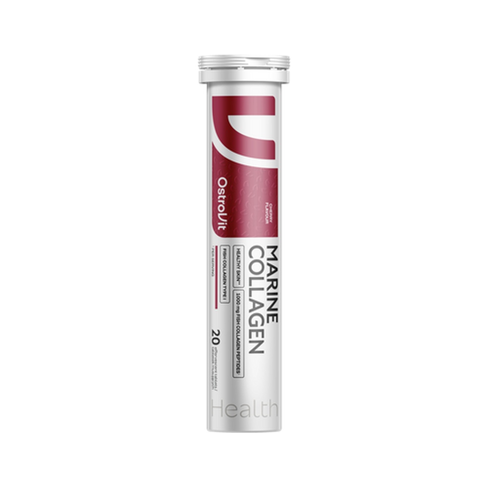 Marine Collagen Κεράσι – OstroVit 20 Αναβράζοντα Δισκία - Pharmshop