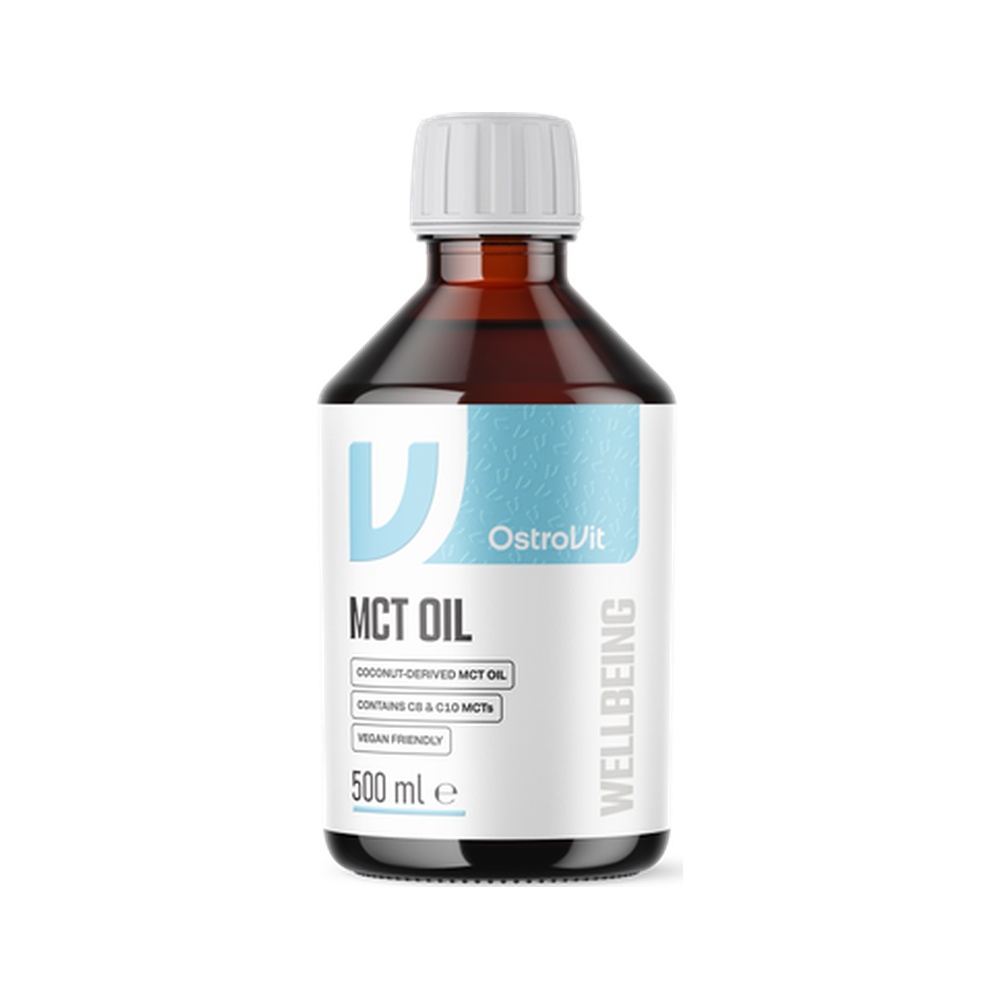 MCT Coconut Oil 500 ml – OstroVit Έλαιο Καρύδας - Pharmshop