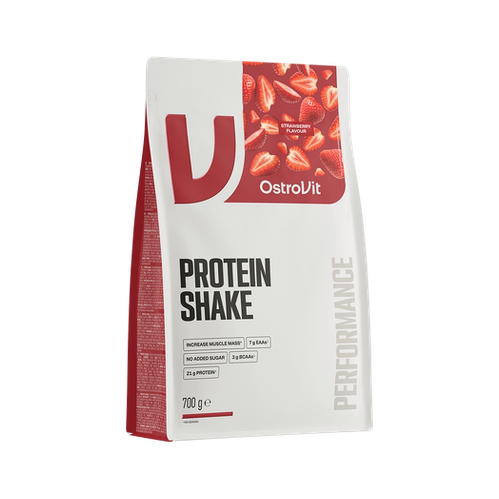 Protein Shake 700 gr Φράουλα – OstroVit Πρωτεΐνη - Pharmshop